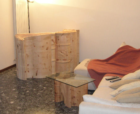 Bar furniture in wood