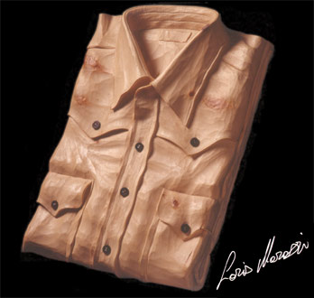 Shirt in wood - CLICK HERE TO ZOOM