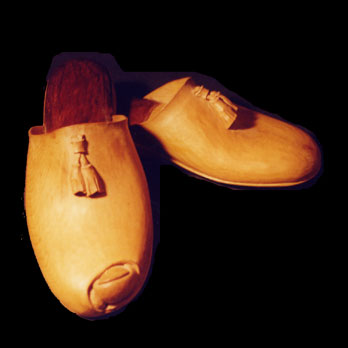 nice slippers in wood